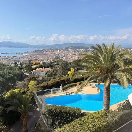 Panoramic Sea View Renovated 3 Bedrooms - Swimming Pool Cannes